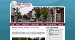 Desktop Screenshot of mechanicsburgchamber.org